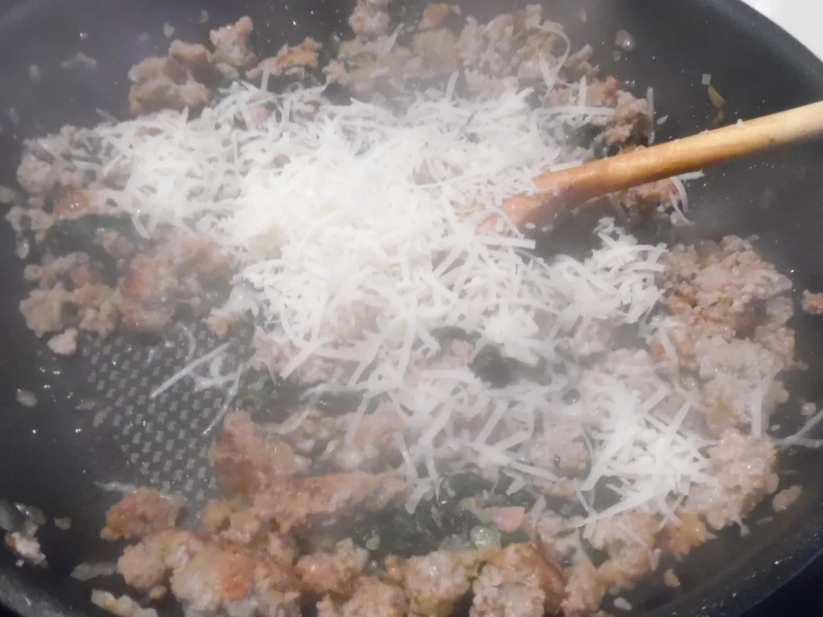 Cannelloni mit Kalbfleisch-Spinat-Füllung - Rezept - Bild Nr. 3871