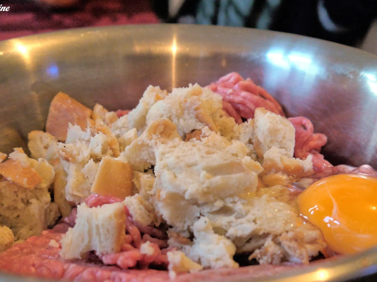 Rezept: Hackbraten im Baconmantel Bild Nr. 3884 Hackbraten im Baconmantel - Rezept - Bild Nr. 3884