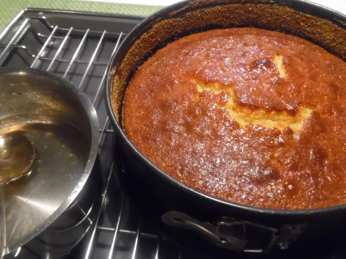 Grieskuchen mit Cranberries - Rezept - Bild Nr. 3874