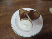 Gebratenes Käsebrot mit Dip - Rezept - Bild Nr. 3878