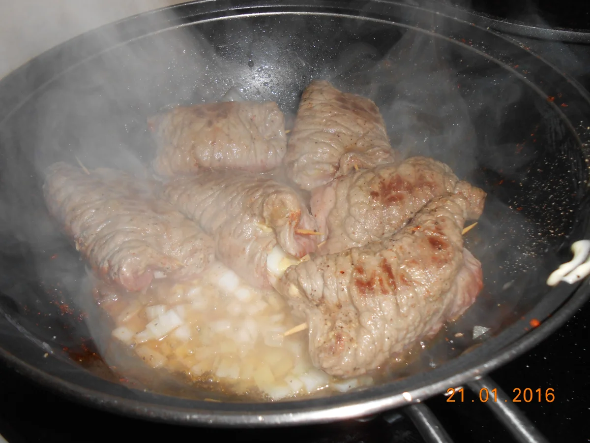 Rezept: Minirouladen mit Käsefüllung Bild Nr. 3881 Minirouladen mit Käsefüllung - Rezept - Bild Nr. 3881