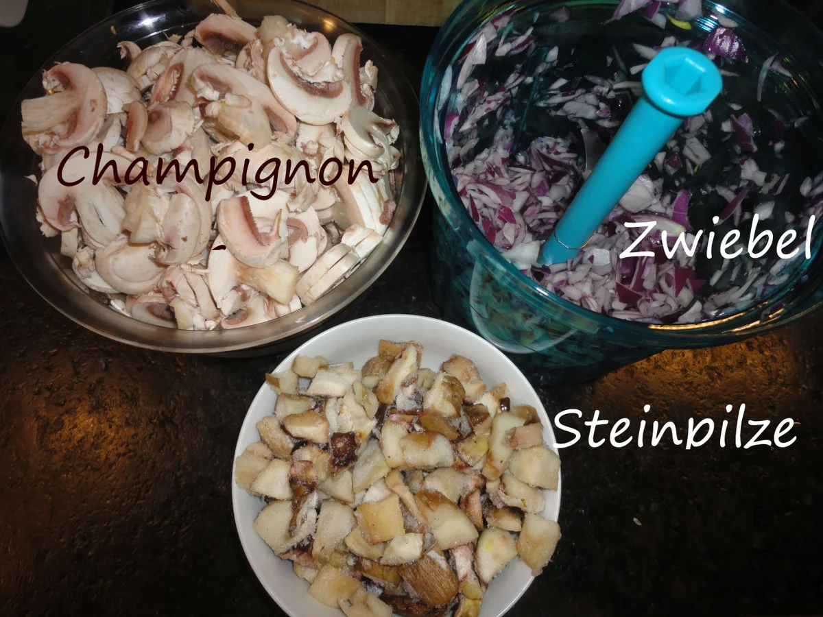 Gefüllter Putenbraten mit Steinpilzsauce - Rezept - Bild Nr. 3891