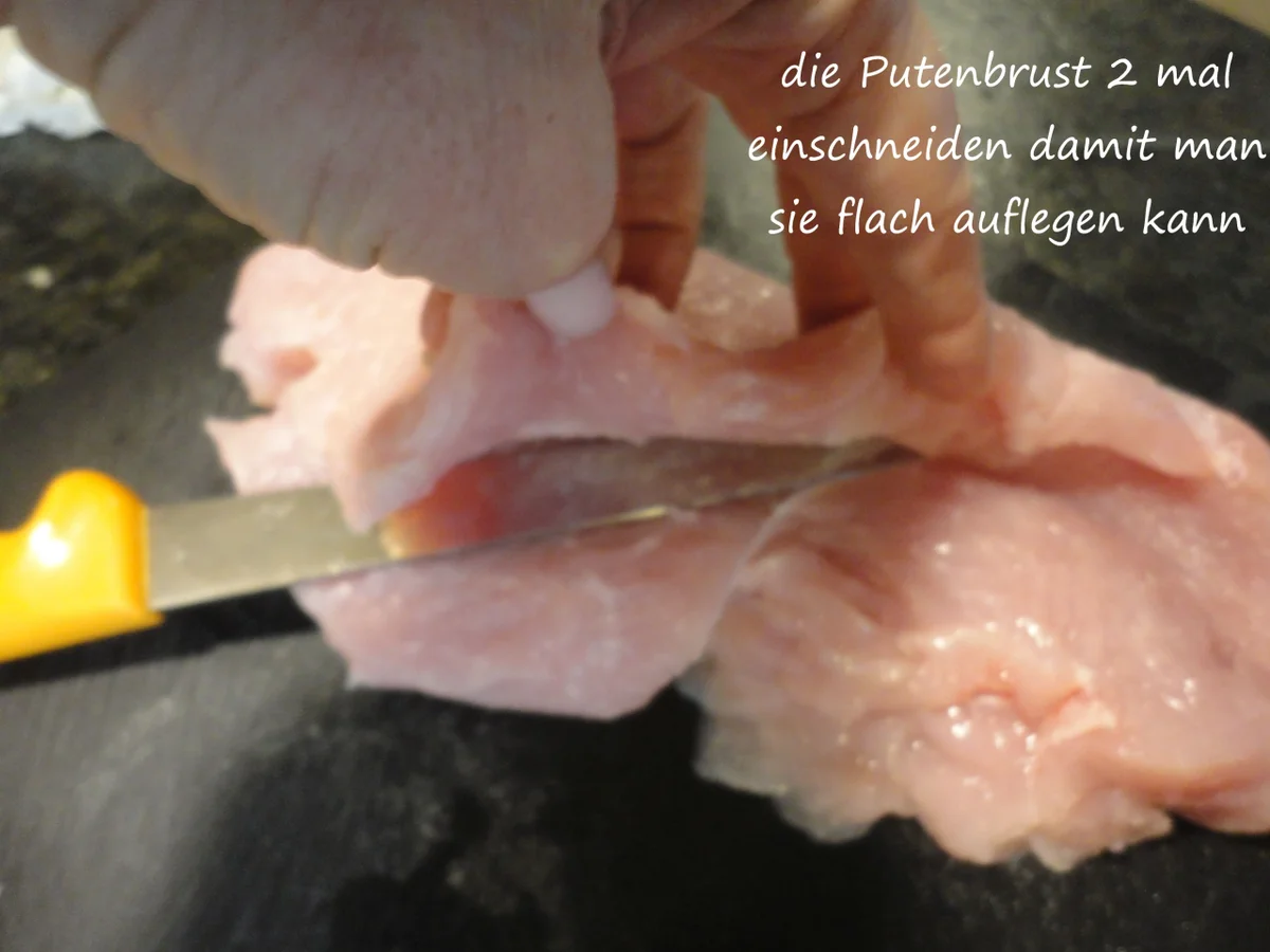 Gefüllter Putenbraten mit Steinpilzsauce - Rezept - Bild Nr. 3897