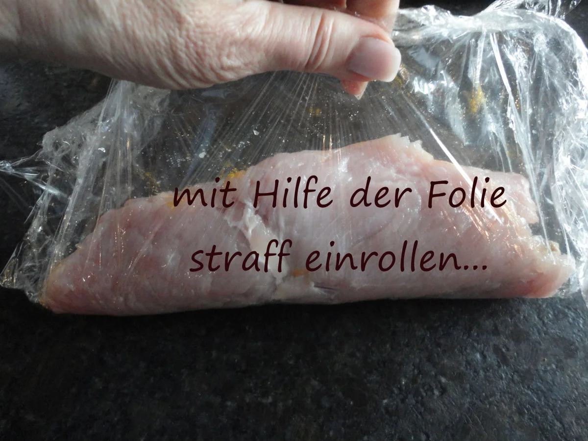 Gefüllter Putenbraten mit Steinpilzsauce - Rezept - Bild Nr. 3891