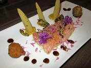 Winterfisch - Gartenkräuter - Kornblume - Rosenkohl - Mais - Rezept - Bild Nr. 3891