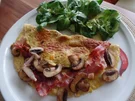 Speck-Pilz-Omelett - Rezept - Bild Nr. 3940