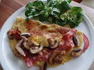 Speck-Pilz-Omelett - Rezept - Bild Nr. 3940