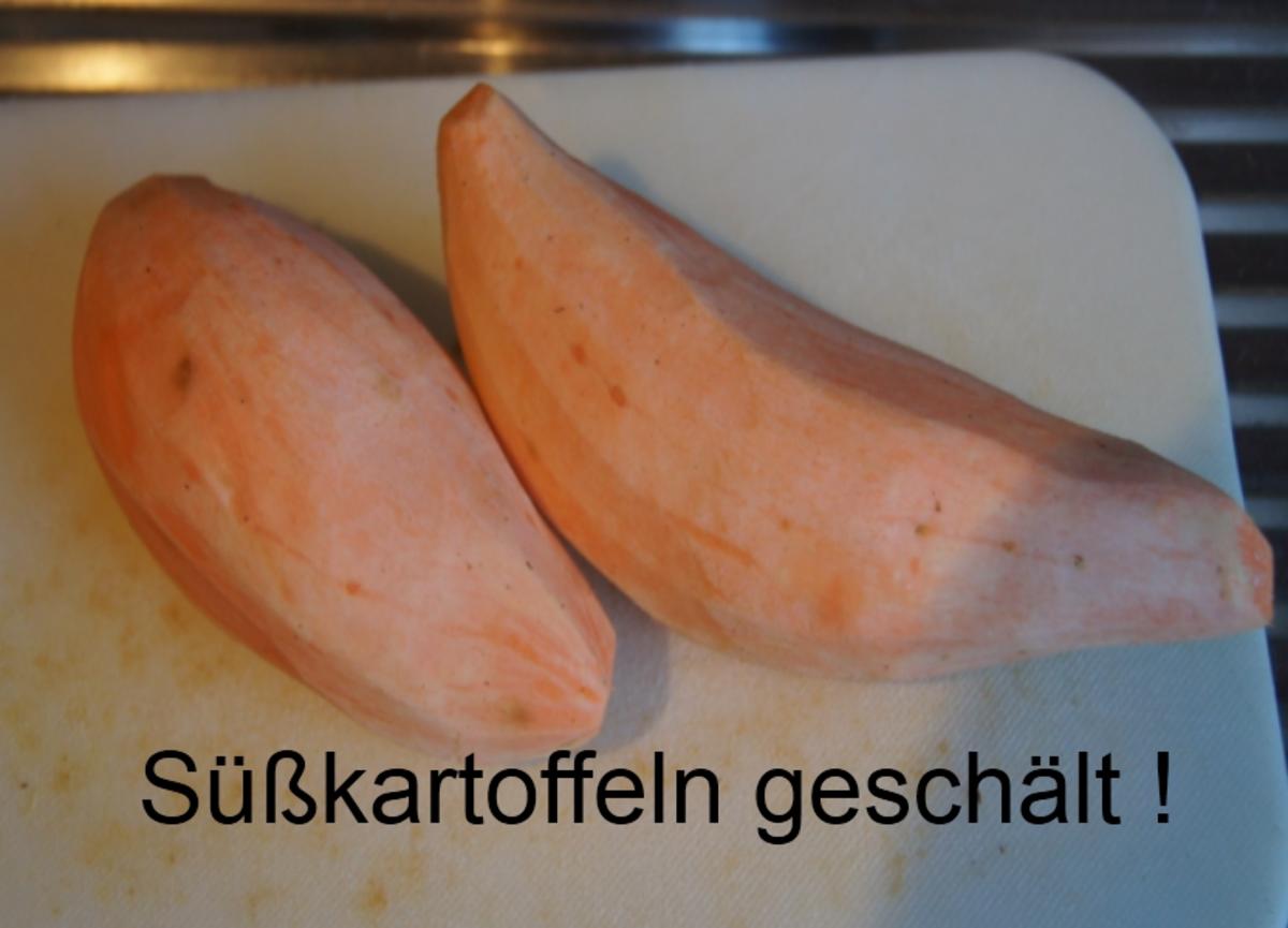 Sesam-Kotelett mit Süßkartoffelstampf und Rote Bete Salat - Rezept - Bild Nr. 3947