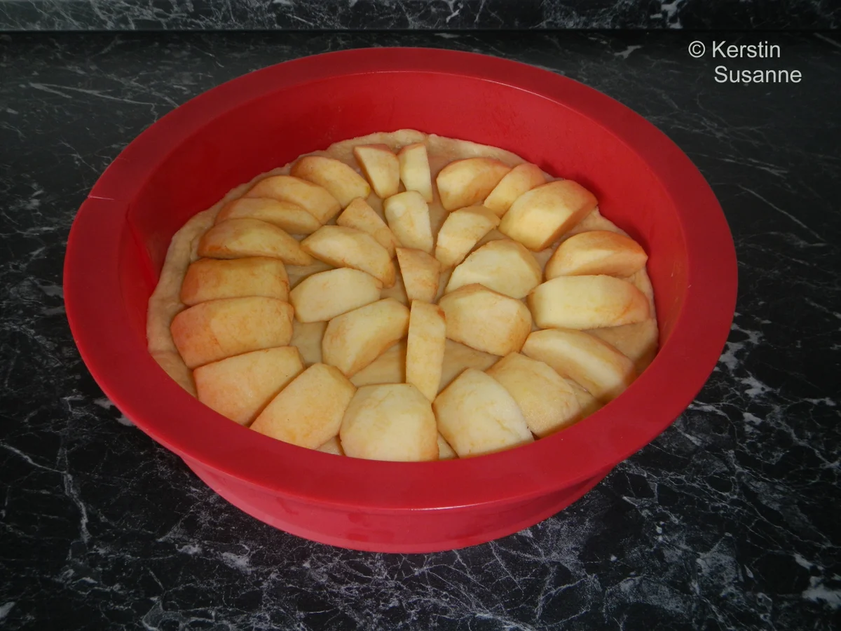 Rezept: Guss-Apfelkuchen Bild Nr. 3947 Guss-Apfelkuchen - Rezept - Bild Nr. 3947