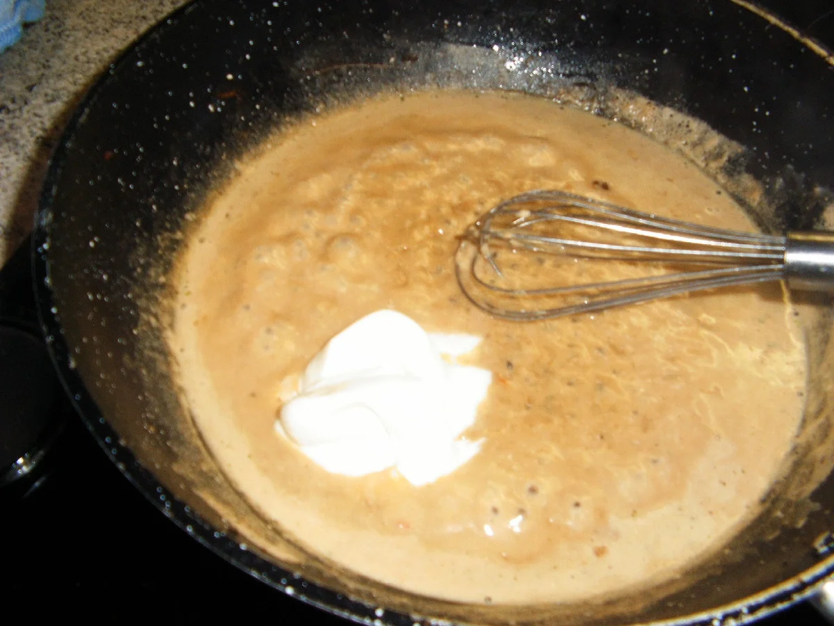 Geschnetzeltes mit einer würzigen Senfsoße - Rezept - Bild Nr. 3966