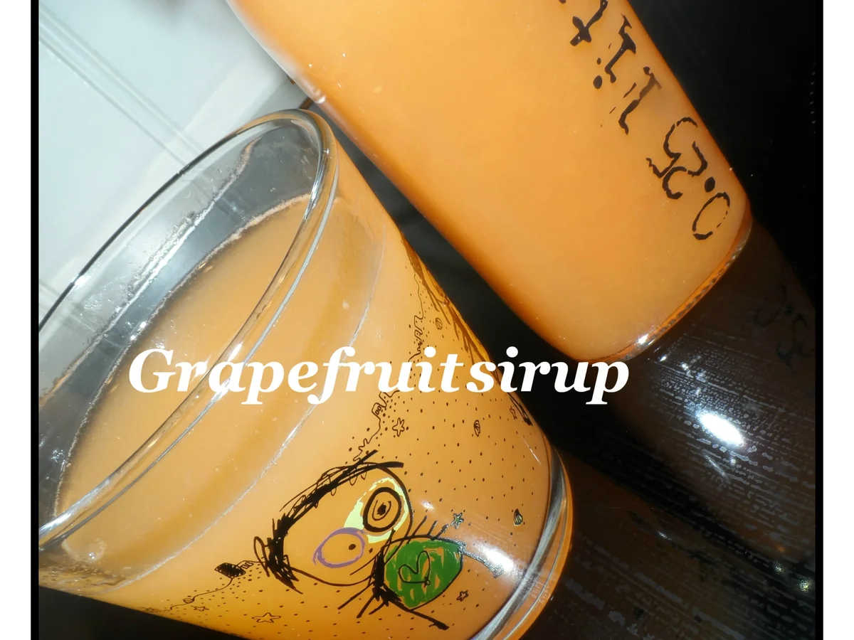 Rezept: BiNe` S GRAPEFRUITSIRUP Bild Nr. 3974 BiNe` S GRAPEFRUITSIRUP - Rezept - Bild Nr. 3974