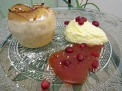 Bayrisch Creme mit Quitte und Hagebutte - Rezept - Bild Nr. 4003