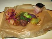 Sous Vide Wammerl - geschmorte Backe - Rotkohl - Rezept - Bild Nr. 4021