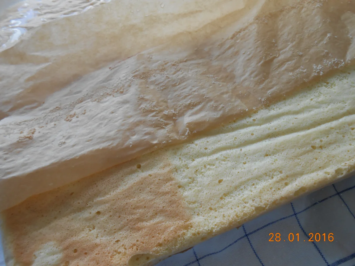 Rezept: Biskuitrolle Bild Nr. 4034 Biskuitrolle - Rezept - Bild Nr. 4034