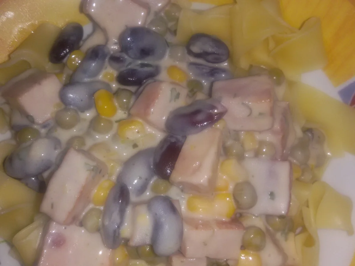 Leberkäse - Pfanne mit Gemüse - Rezept - Bild Nr. 4021