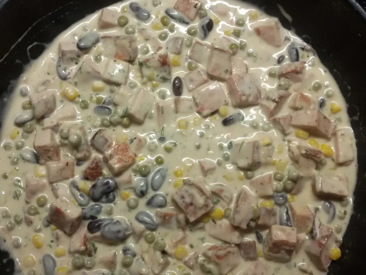 Leberkäse - Pfanne mit Gemüse - Rezept - Bild Nr. 4024