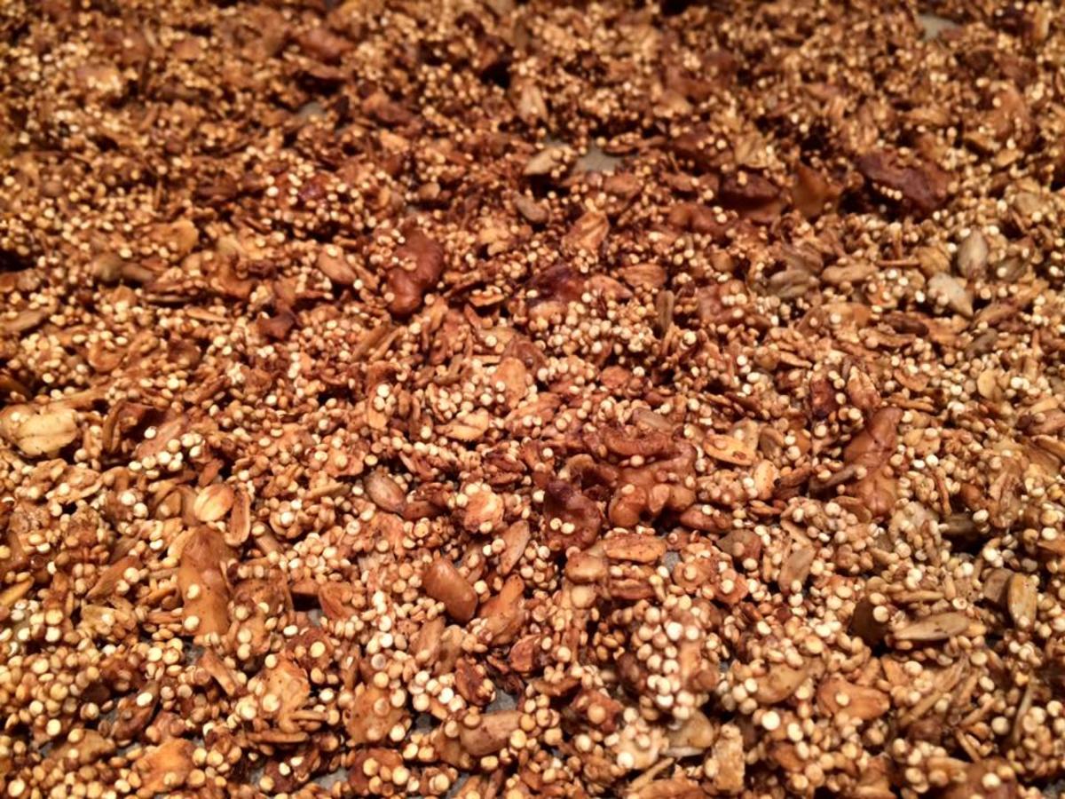 Knuspermüsli mit Quinoa - Rezept - Bild Nr. 4024