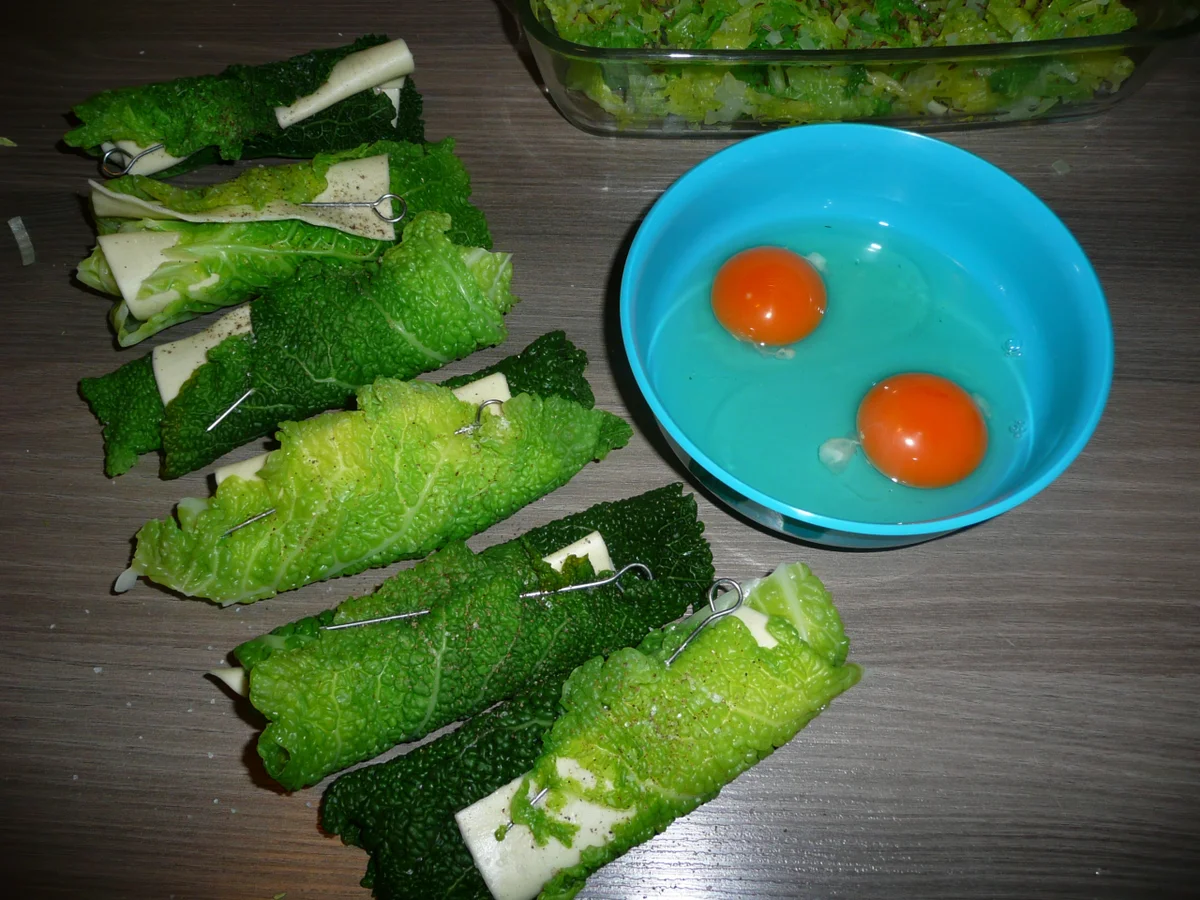 Wirsing - Cannelloni gefüllt mit Kasseler ! - Rezept - Bild Nr. 4344