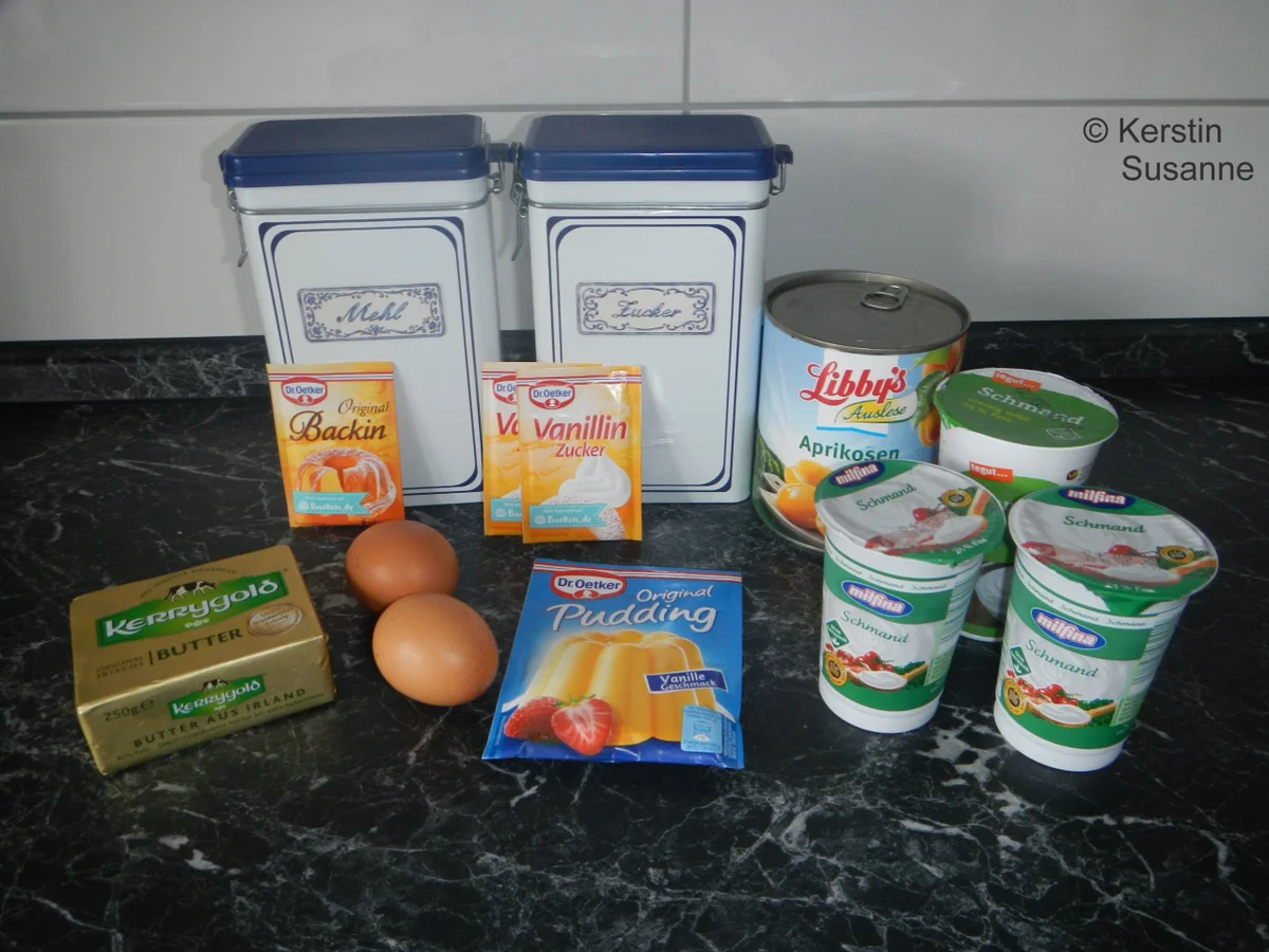 Aprikosen-Schmand-Kuchen - Rezept - Bild Nr. 4033