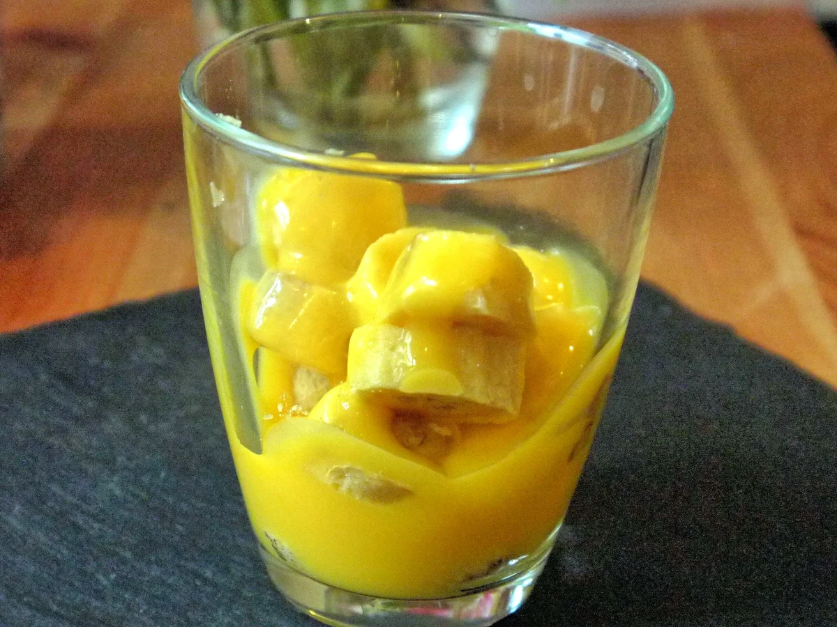 Rezept: Blitz-Dessert mit Bananen Bild Nr. 4056 Blitz-Dessert mit Bananen - Rezept - Bild Nr. 4056
