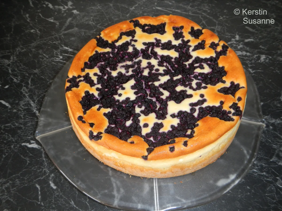 Heidelbeer-Quark-Kuchen - Rezept - Bild Nr. 4053