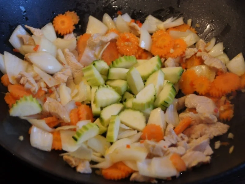 Putenbrustfilet mit Wokgemüse - Rezept - Bild Nr. 4061