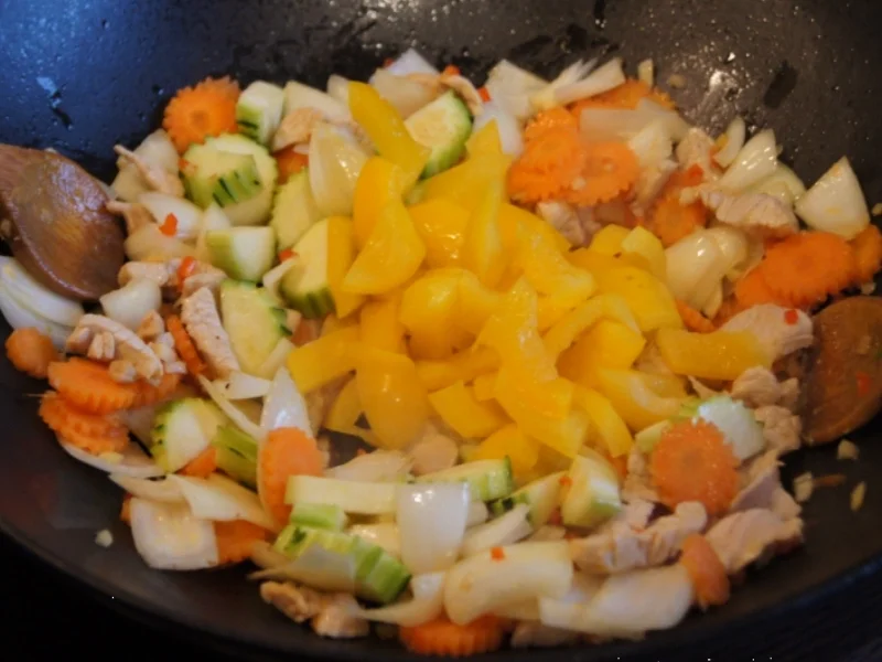 Putenbrustfilet mit Wokgemüse - Rezept - Bild Nr. 4062