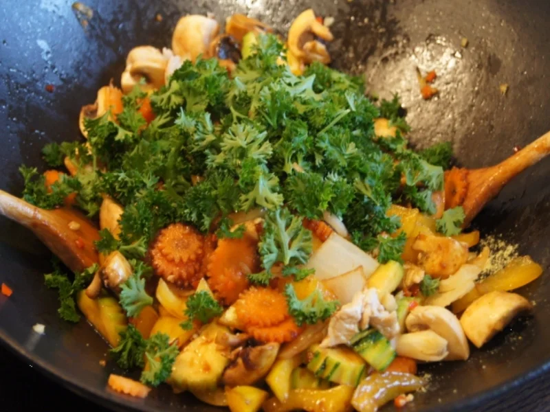 Putenbrustfilet mit Wokgemüse - Rezept - Bild Nr. 4065