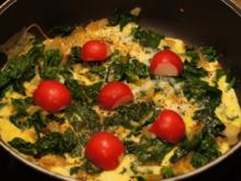 Spinat- Omelett - Rezept - Bild Nr. 4053