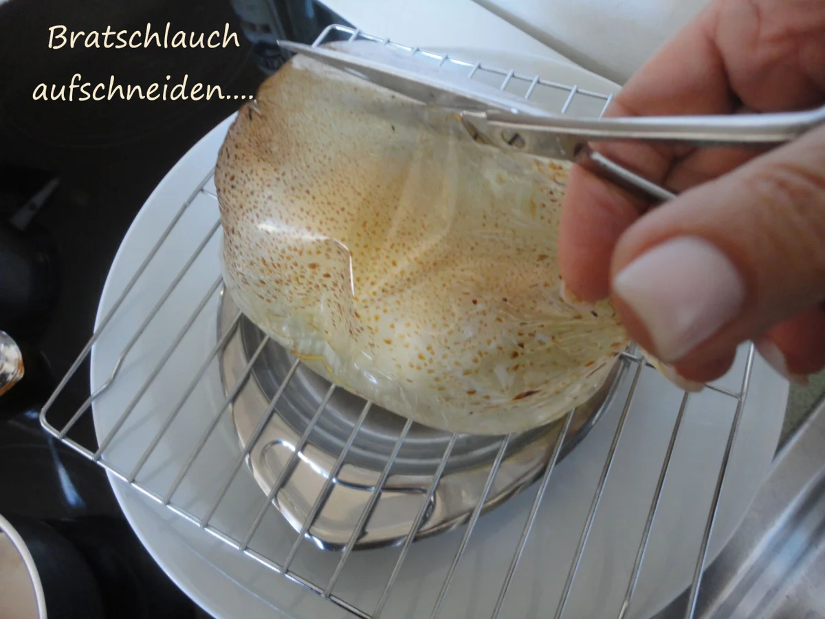 Vermouth Hühnchen im Bratschlauch gegart - Rezept - Bild Nr. 4060