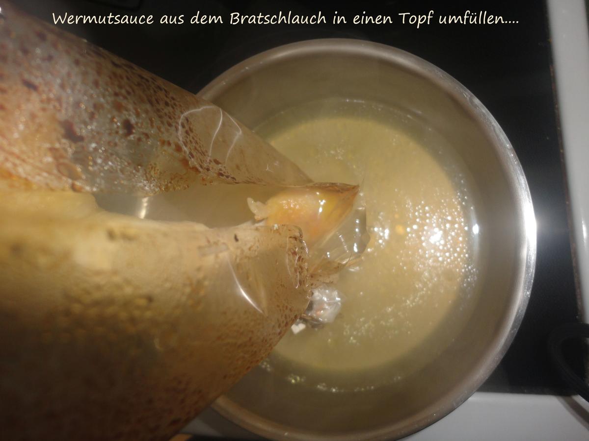 Vermouth Hühnchen im Bratschlauch gegart - Rezept - Bild Nr. 4061