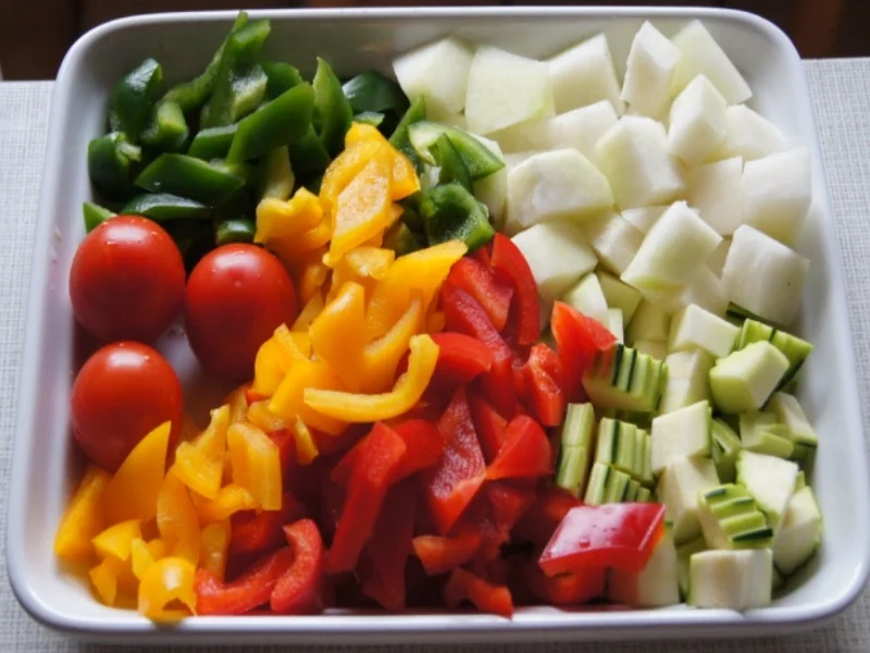 Hähnchenbrustfilet auf Gemüsebett - Rezept - Bild Nr. 4085