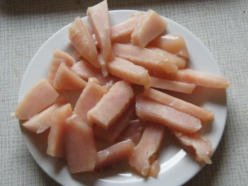 Hähnchenbrustfilet auf Gemüsebett - Rezept - Bild Nr. 4086