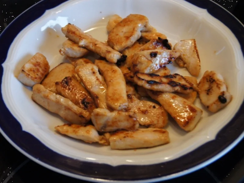 Hähnchenbrustfilet auf Gemüsebett - Rezept - Bild Nr. 4089