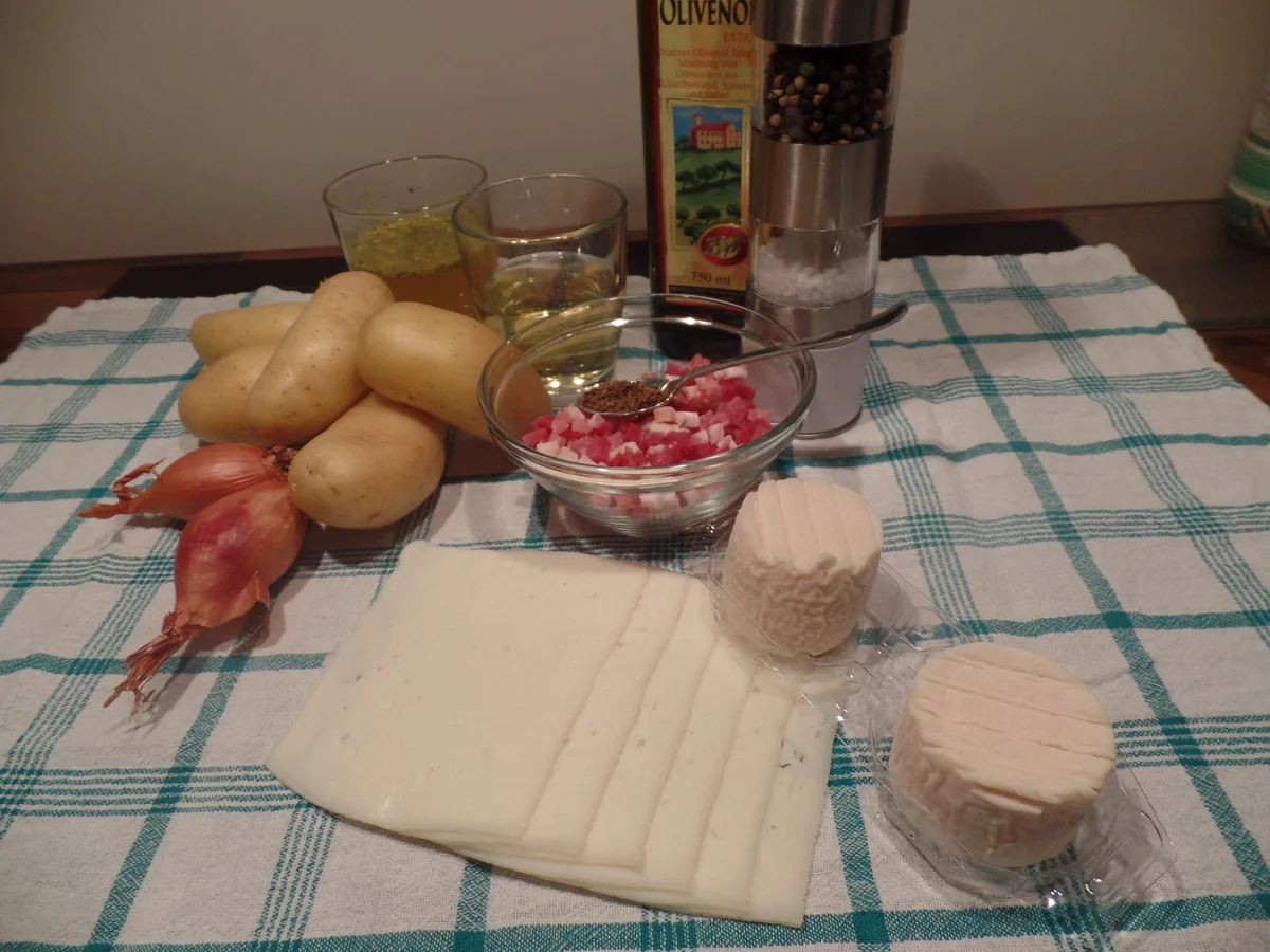 Rezept: Kartoffelgratin mit Ziegenkäse Bild Nr. 4066 Kartoffelgratin mit Ziegenkäse - Rezept - Bild Nr. 4066