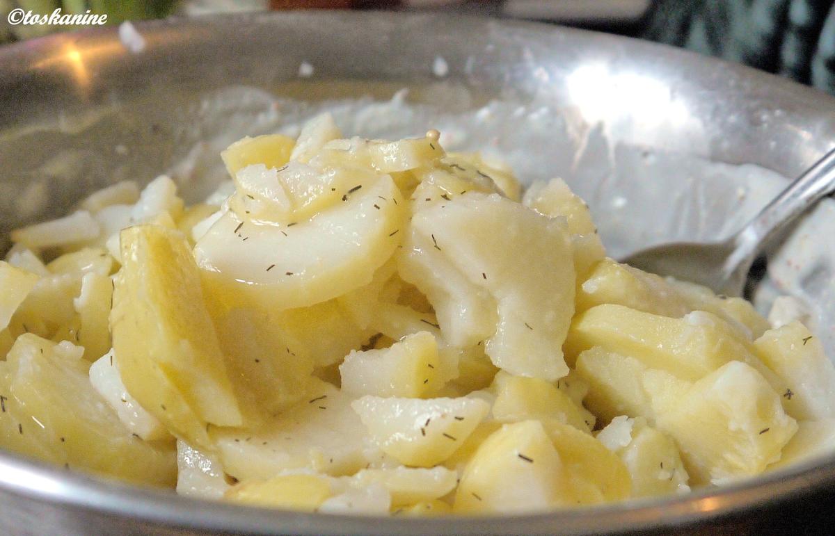 Leichter, aber sehr pikanter Kartoffelsalat - Rezept - Bild Nr. 4101