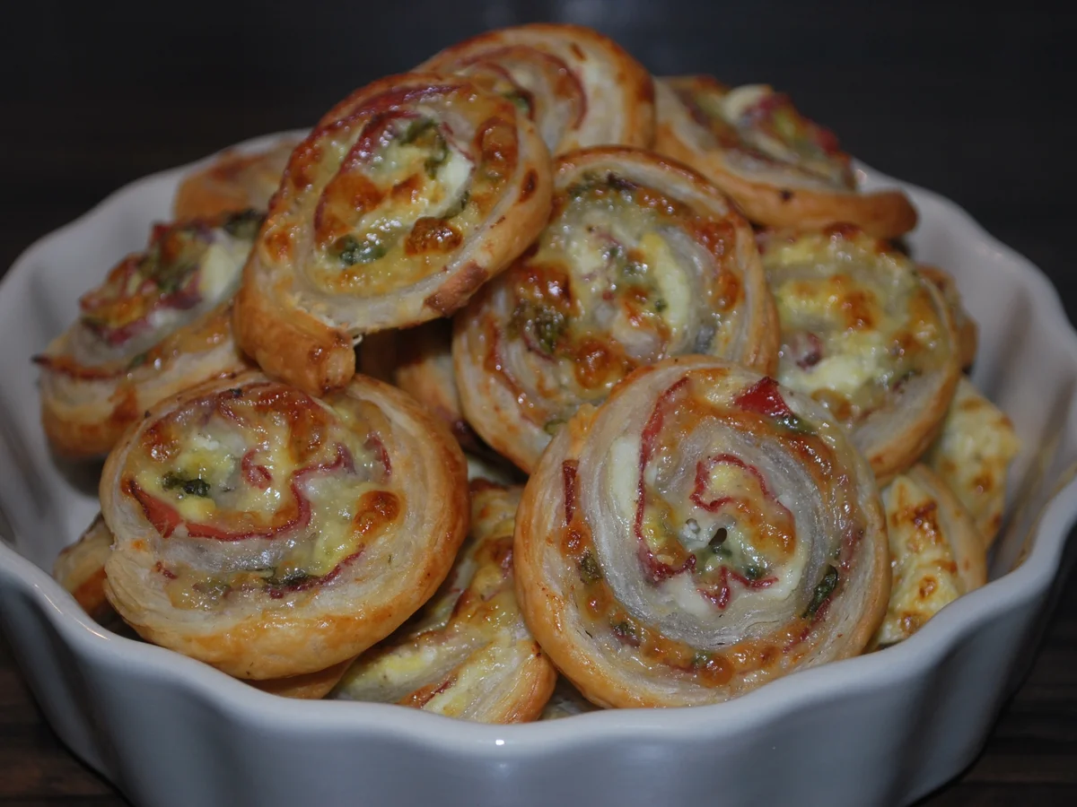 Rezept: Bresaola-Schnecken Bild Nr. 4099 Bresaola-Schnecken - Rezept - Bild Nr. 4099