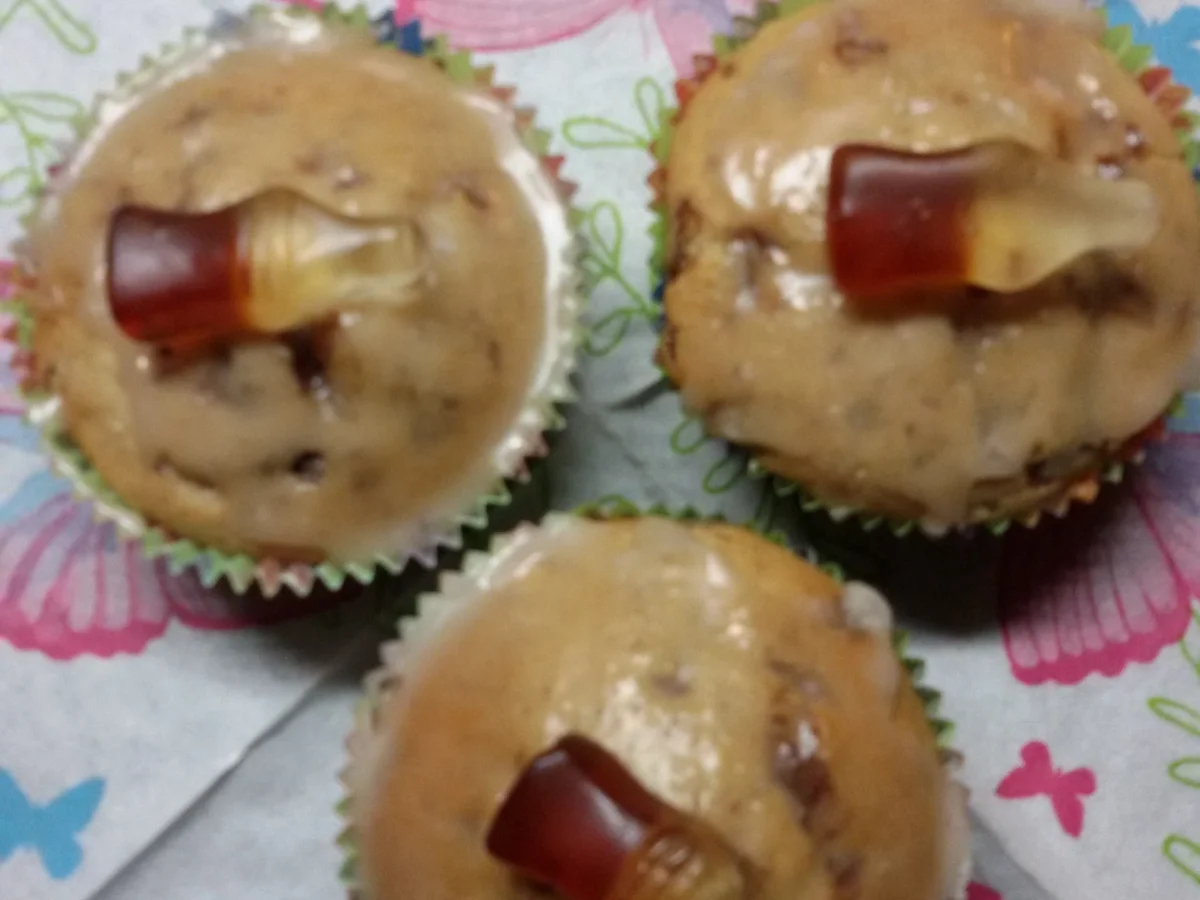 Rezept: Muffins mit Vanille - Cola Bild Nr. 4119 Muffins mit Vanille - Cola - Rezept - Bild Nr. 4119