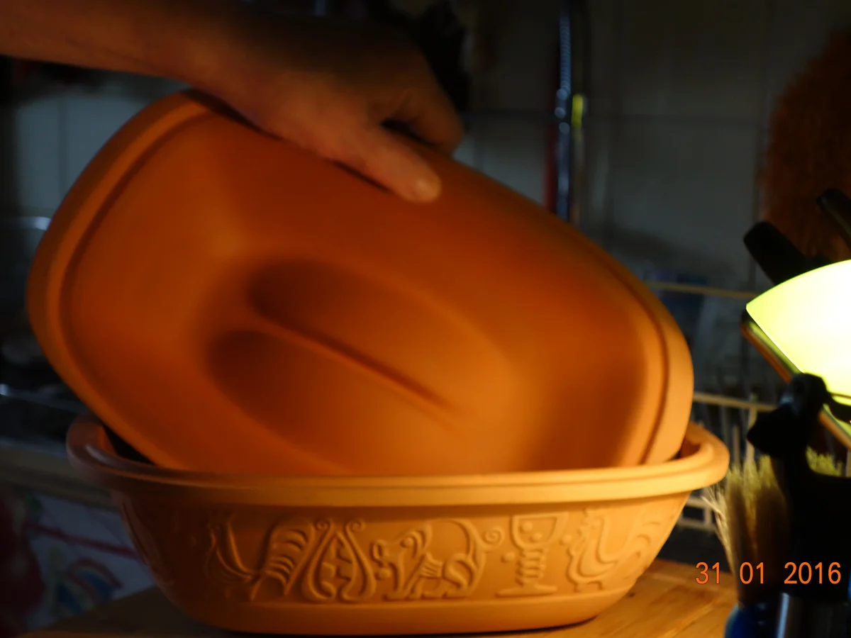 Rezept: Hühnerfilet im Römertopf Bild Nr. 4125 Hühnerfilet im Römertopf - Rezept - Bild Nr. 4125