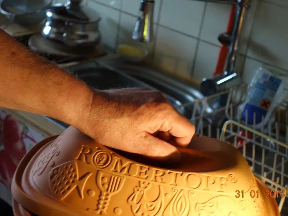 Rezept: Hühnerfilet im Römertopf Bild Nr. 4126 Hühnerfilet im Römertopf - Rezept - Bild Nr. 4126