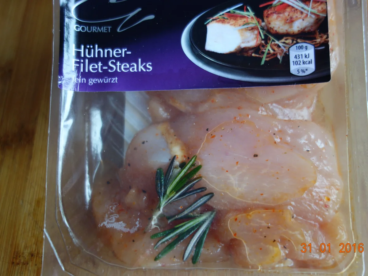 Rezept: Hühnerfilet im Römertopf Bild Nr. 4129 Hühnerfilet im Römertopf - Rezept - Bild Nr. 4129