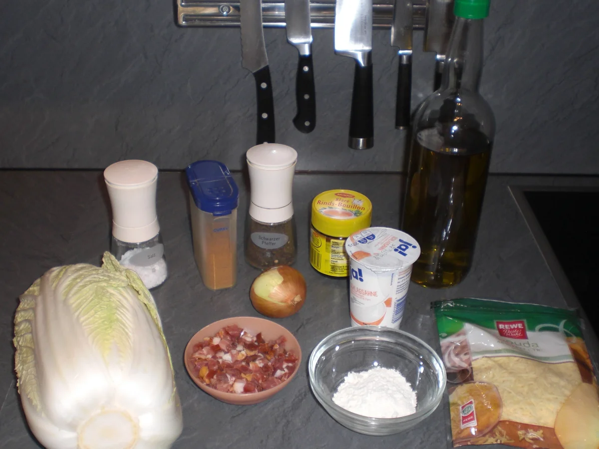 Gratinierter Chinakohl - Rezept - Bild Nr. 4125