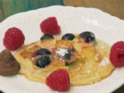 Norddeutscher Pfannkuchen an dreierlei Frucht - Rezept - Bild Nr. 4130