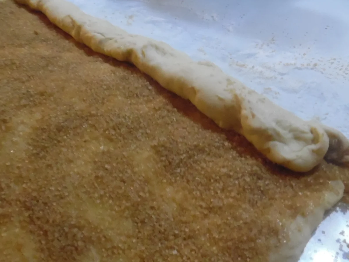 Zimtschnecken amerikanisch (Cinnamon Swirls) - Rezept - Bild Nr. 4129