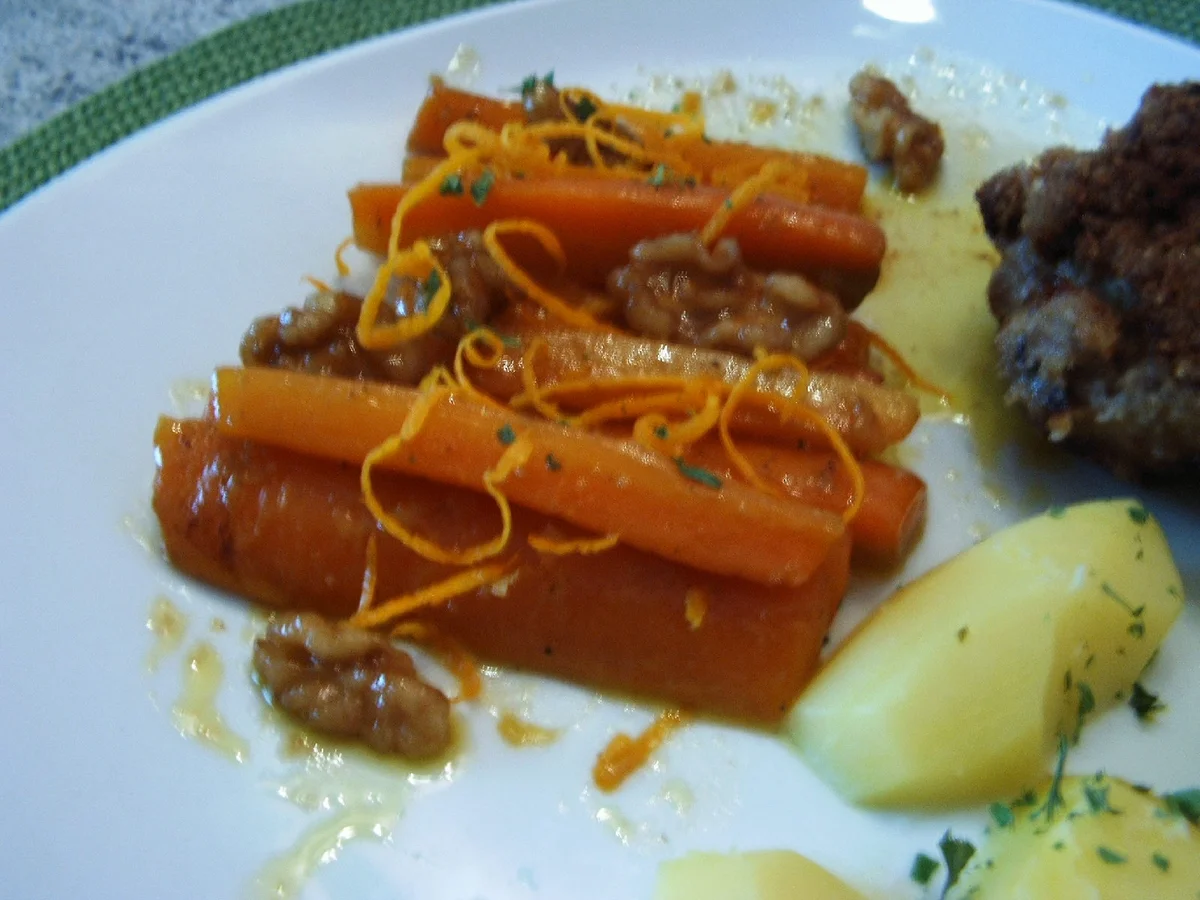 Glasierte Orangenmöhren - Rezept - Bild Nr. 4148