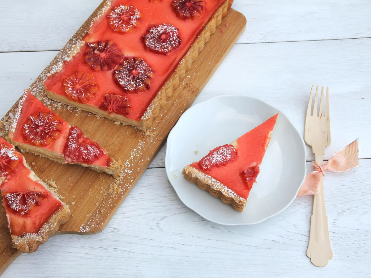 Blutorangen Tarte - Rezept - Bild Nr. 4162