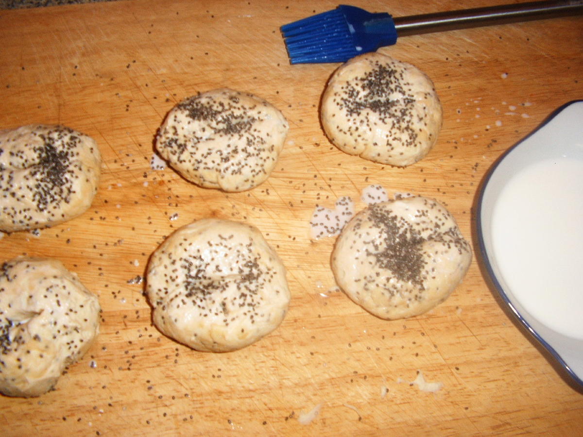 Chiasamen-Quark-Brötchen - Rezept - Bild Nr. 4171