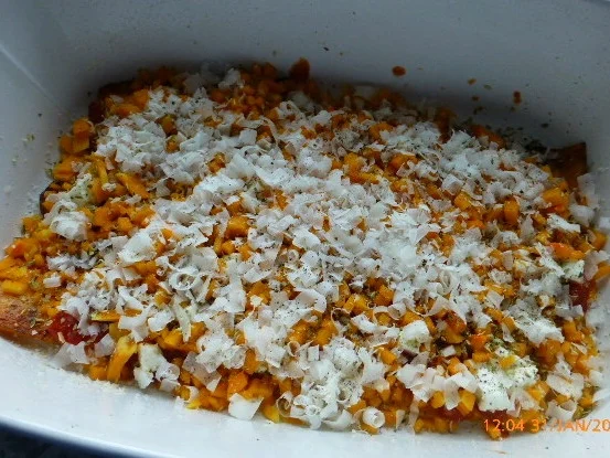 Parmigiana mit Butternut-Kürbis - Rezept - Bild Nr. 4168