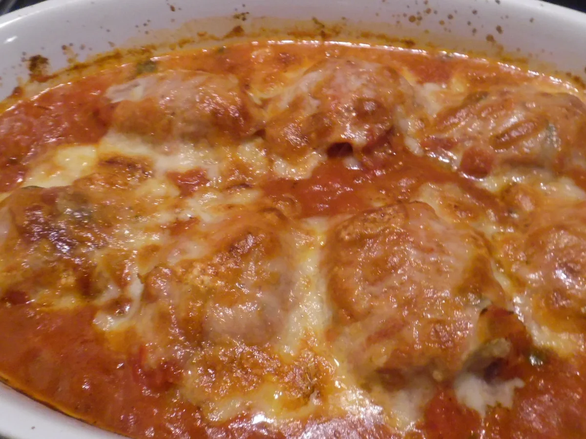 Schweine-Medaillons "Caprese" mit Spaghettini - Rezept - Bild Nr. 4163