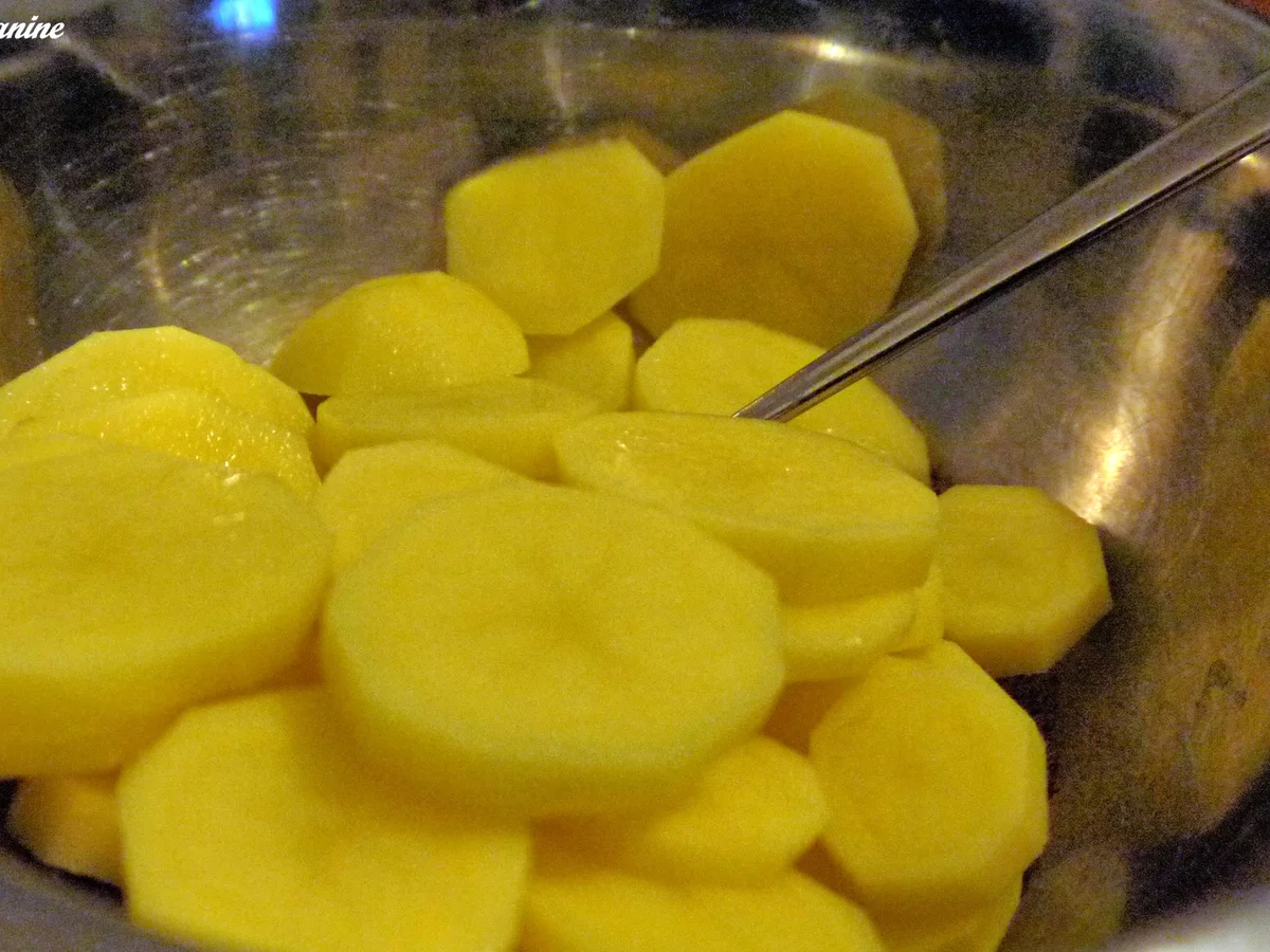 Rezept: Pikante Kartoffelscheiben aus dem Backofen Bild Nr. 4173 Pikante Kartoffelscheiben aus dem Backofen - Rezept - Bild Nr. 4173